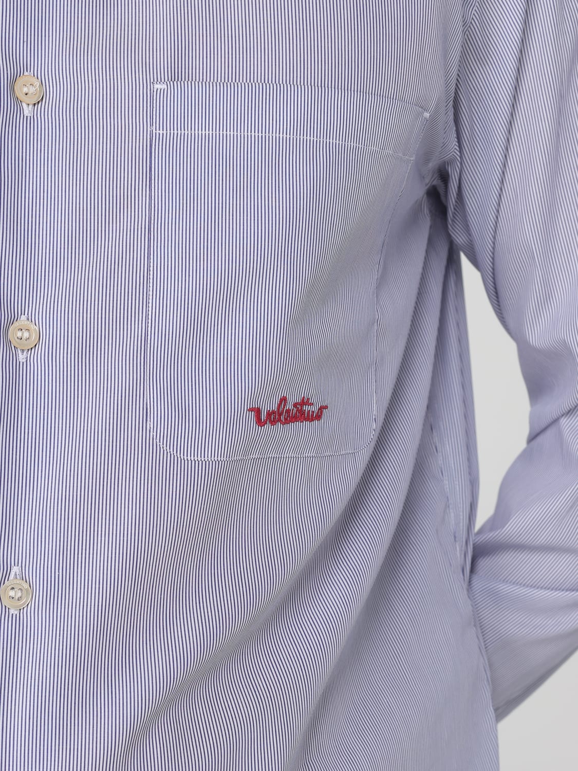 VALENTINO SHIRT: Shirt men Valentino, Gnawed Blue - Img 5