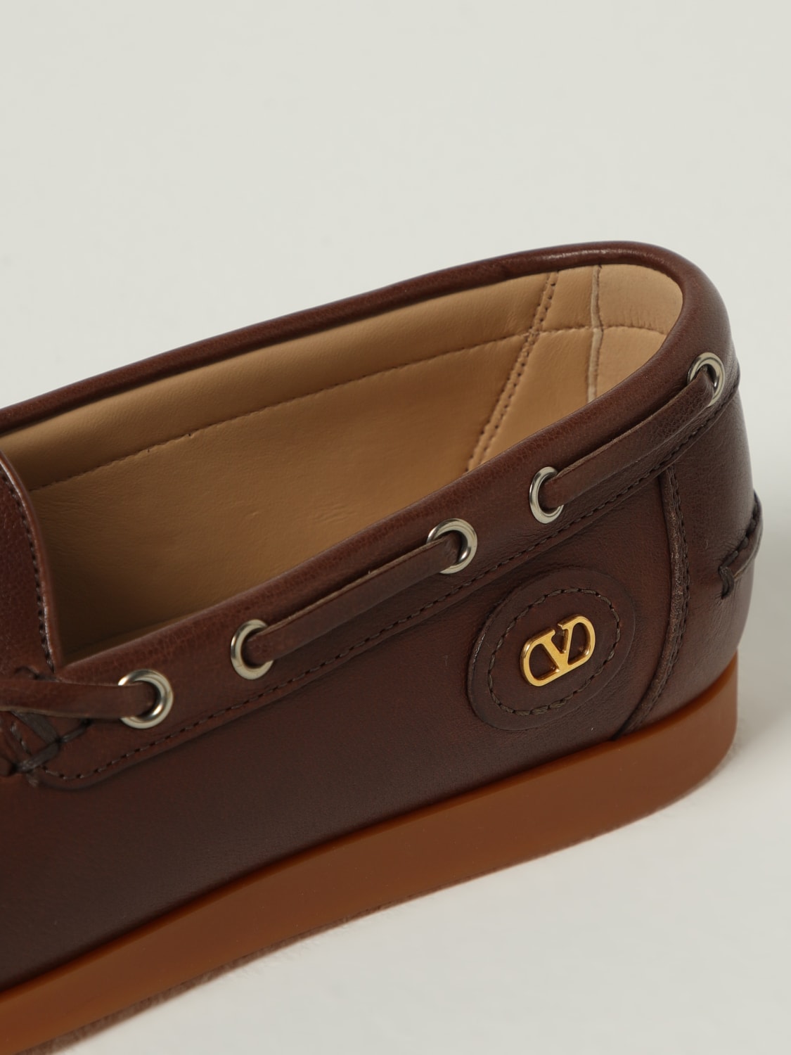 VALENTINO GARAVANI 乐福鞋: 鞋 男士 Valentino Garavani, 暗色 - Img 4