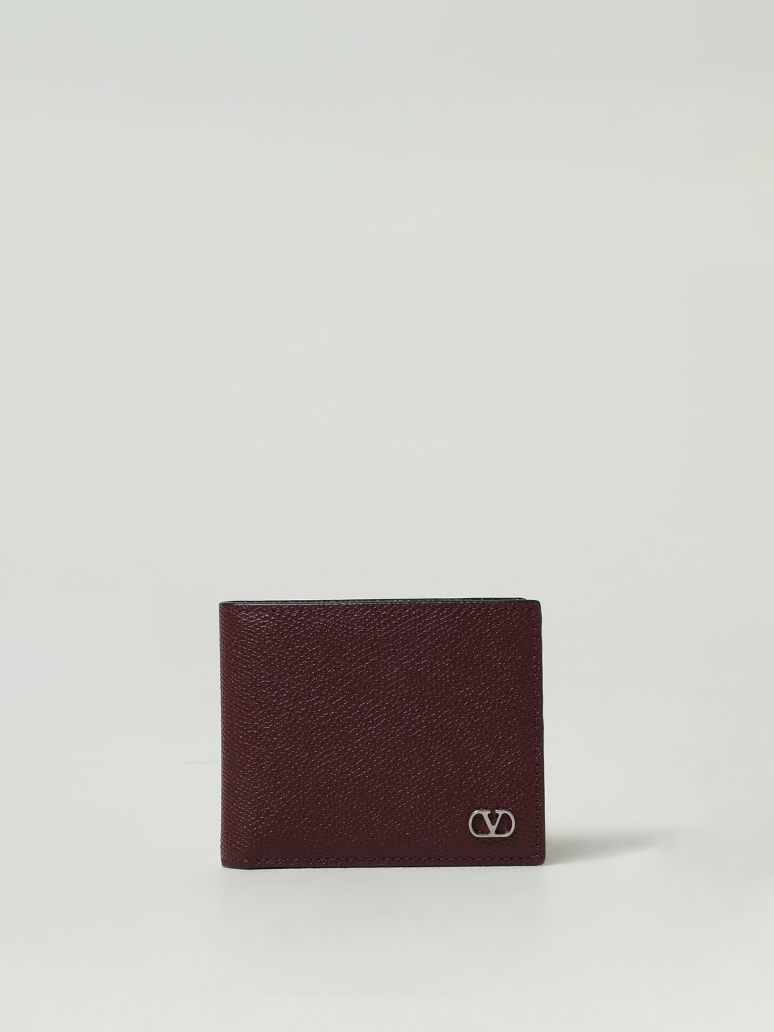 VALENTINO GARAVANI WALLET: Wallet men Valentino Garavani, Burgundy - Img 1