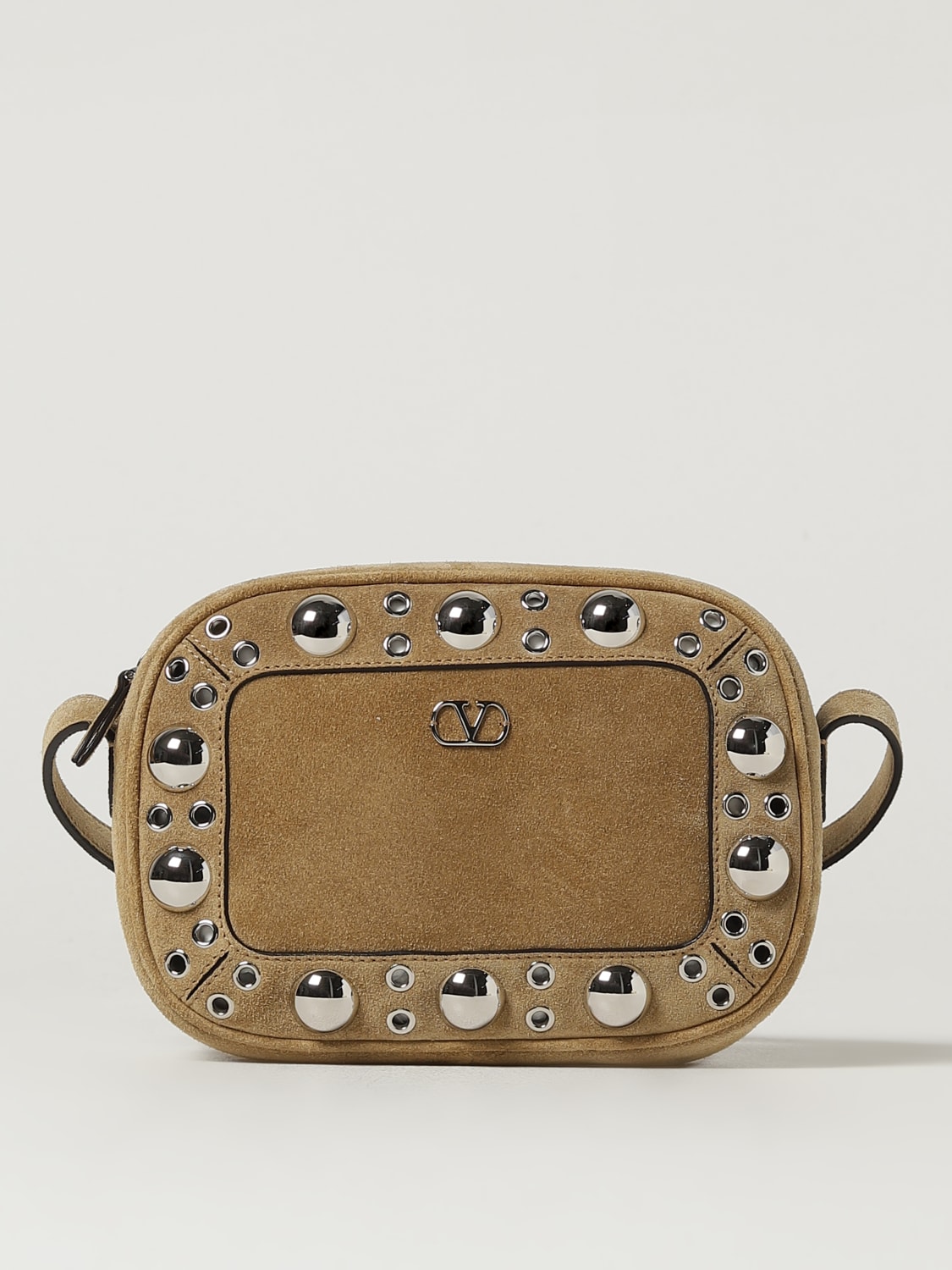 VALENTINO GARAVANI SHOULDER BAG: Bags men Valentino Garavani, Beige - Img 1
