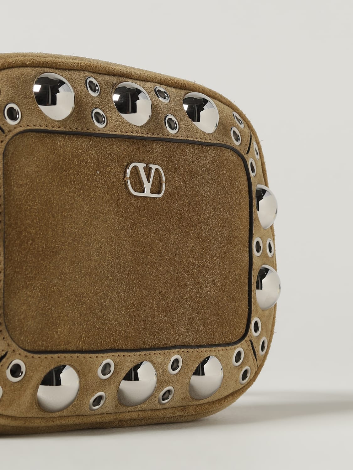 VALENTINO GARAVANI SHOULDER BAG: Bags men Valentino Garavani, Beige - Img 4