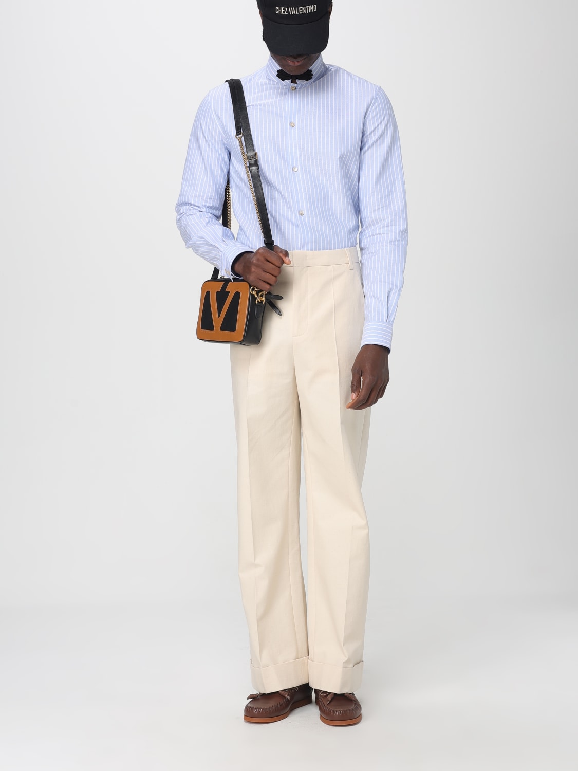 VALENTINO GARAVANI SHOULDER BAG: Bags men Valentino Garavani, Black - Img 2