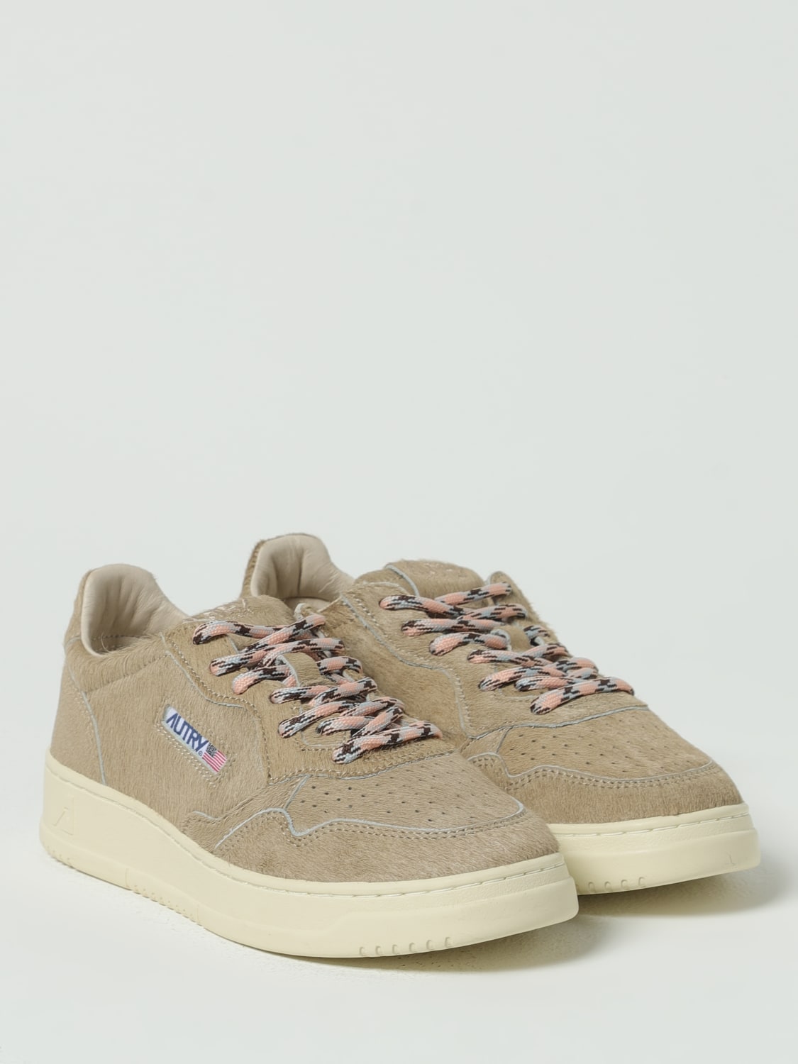 AUTRY SNEAKERS: Sneakers Medalist Autry in cavallino , Beige - Img 2