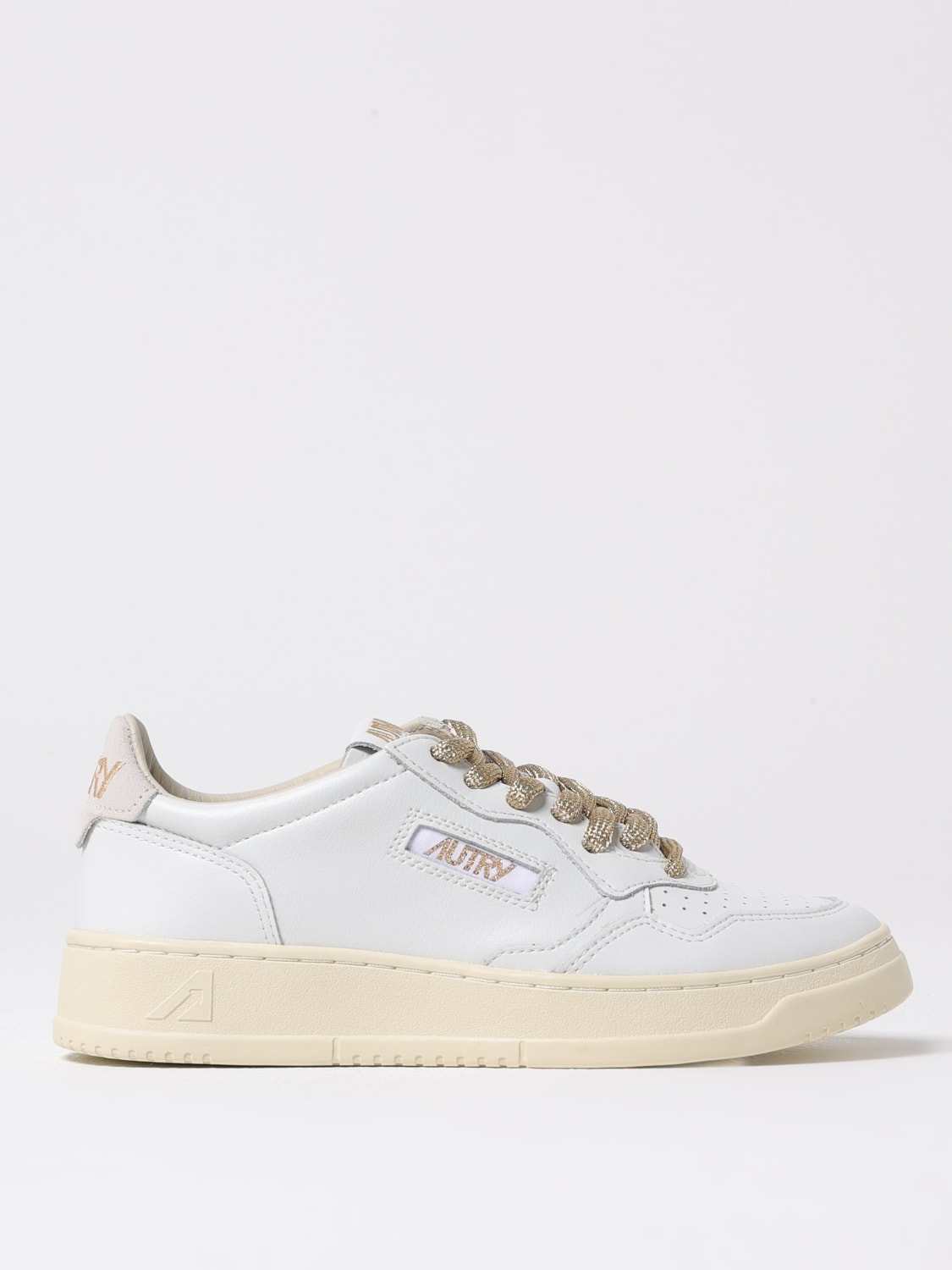 AUTRY SNEAKERS: Sneakers Medalist Autry in pelle , Bianco - Img 1