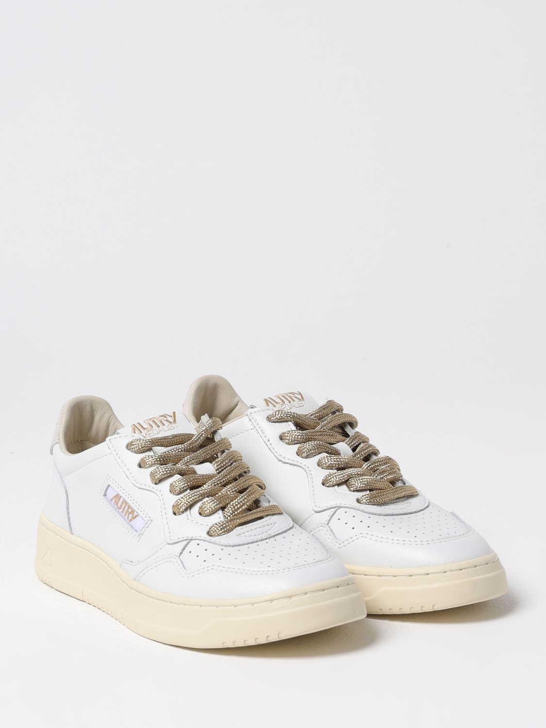 AUTRY SNEAKERS: Sneakers Medalist Autry in pelle , Bianco - Img 2