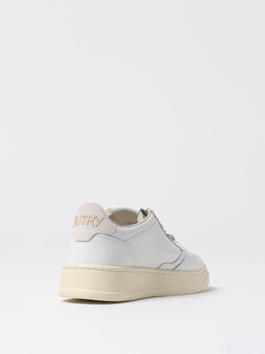 AUTRY SNEAKERS: Sneakers Medalist Autry in pelle , Bianco - Img 3