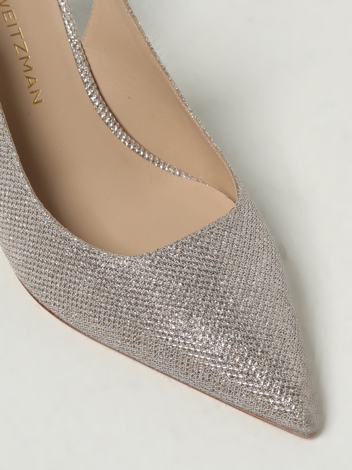 STUART WEITZMAN PUMPS: Schuhe damen Stuart Weitzman, Champagne - Img 4