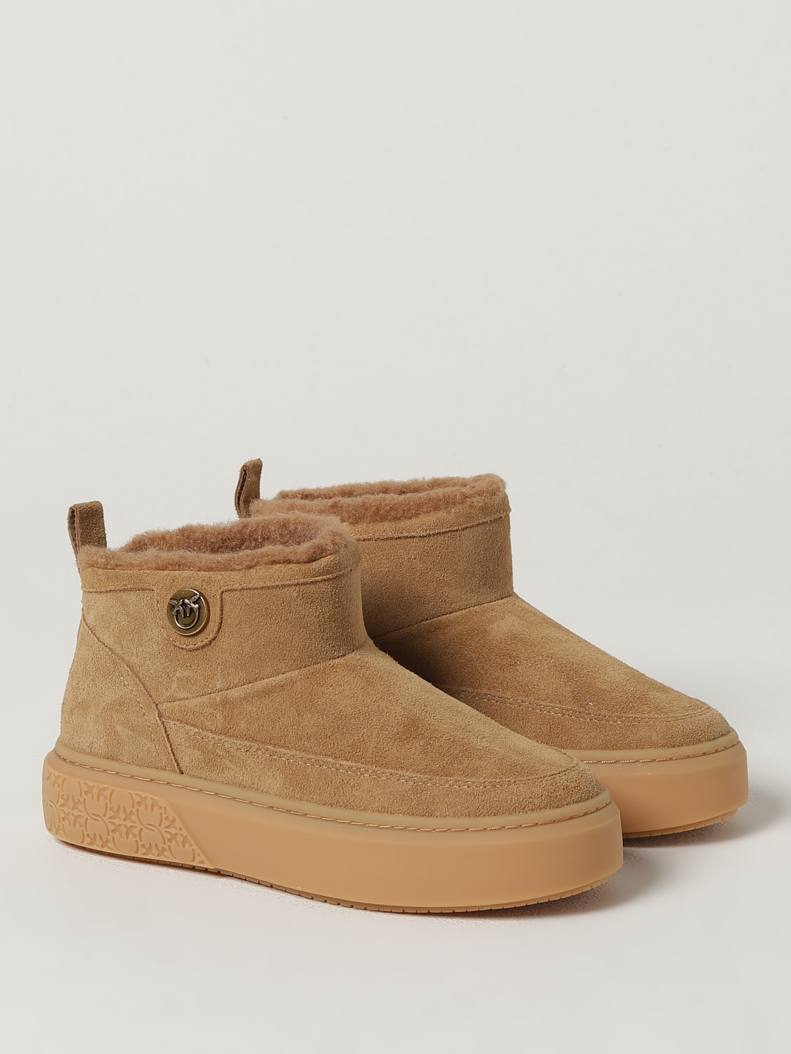 PINKO BOOTS: Shoes woman Pinko, Leather - Img 2