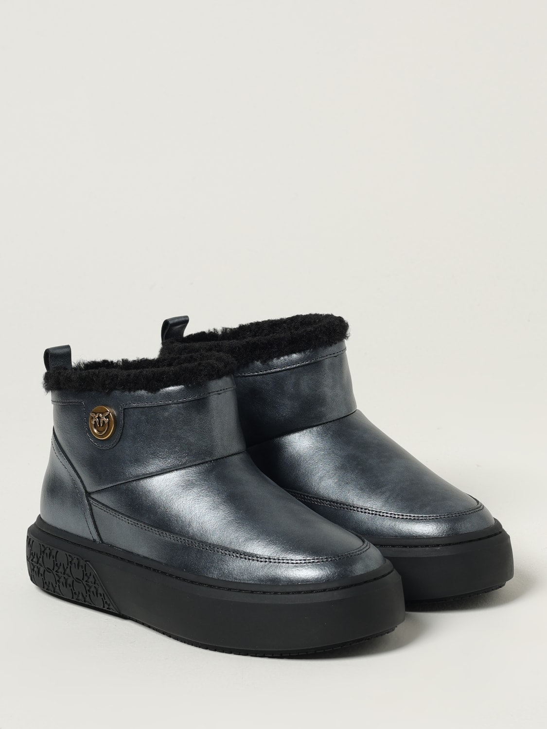 PINKO BOOTS: Shoes woman Pinko, Black - Img 2