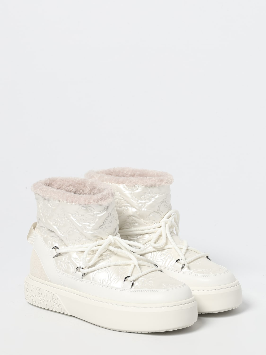 PINKO BOOTS: Shoes woman Pinko, Milk - Img 2