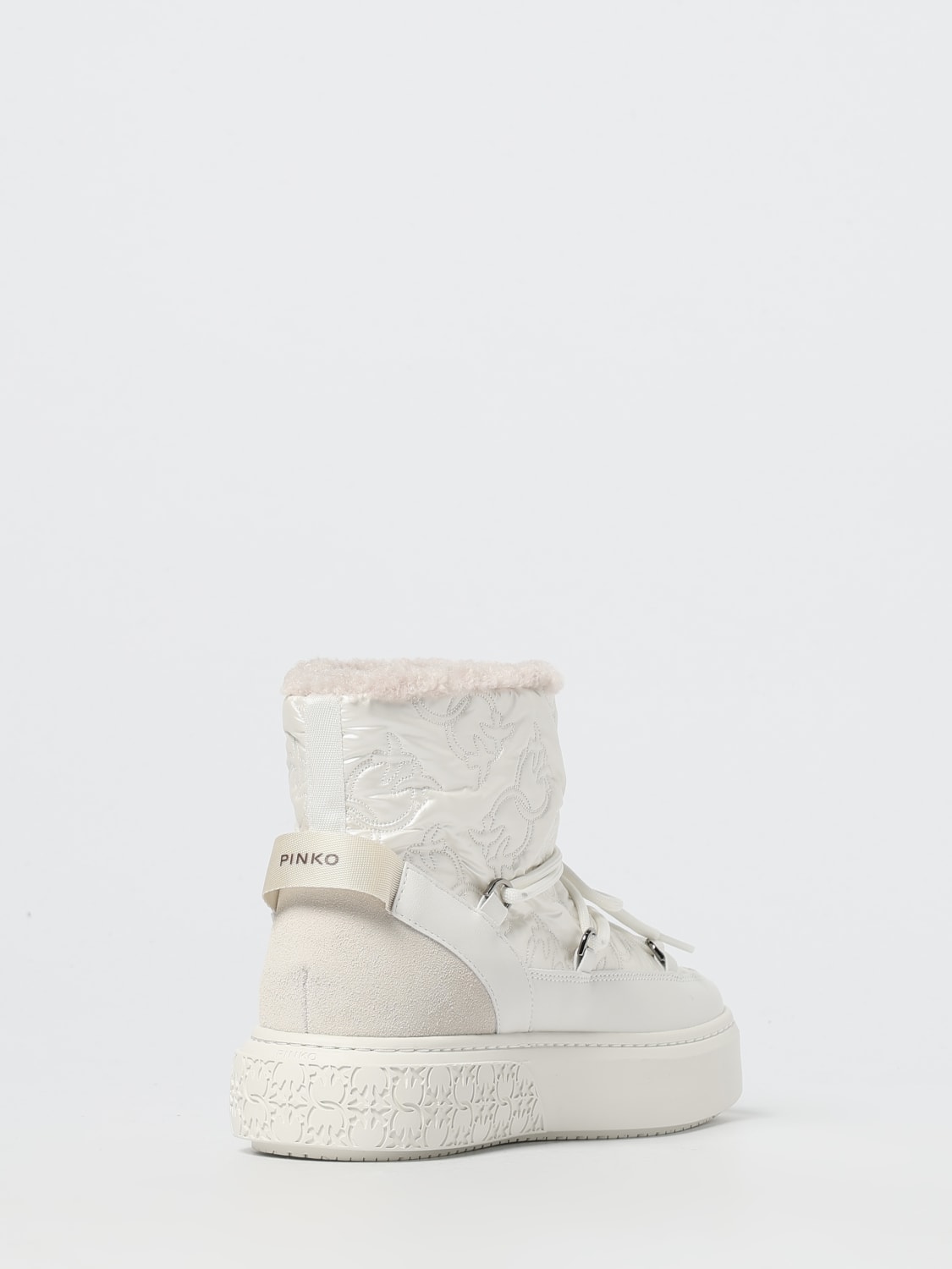 PINKO BOOTS: Shoes woman Pinko, Milk - Img 3