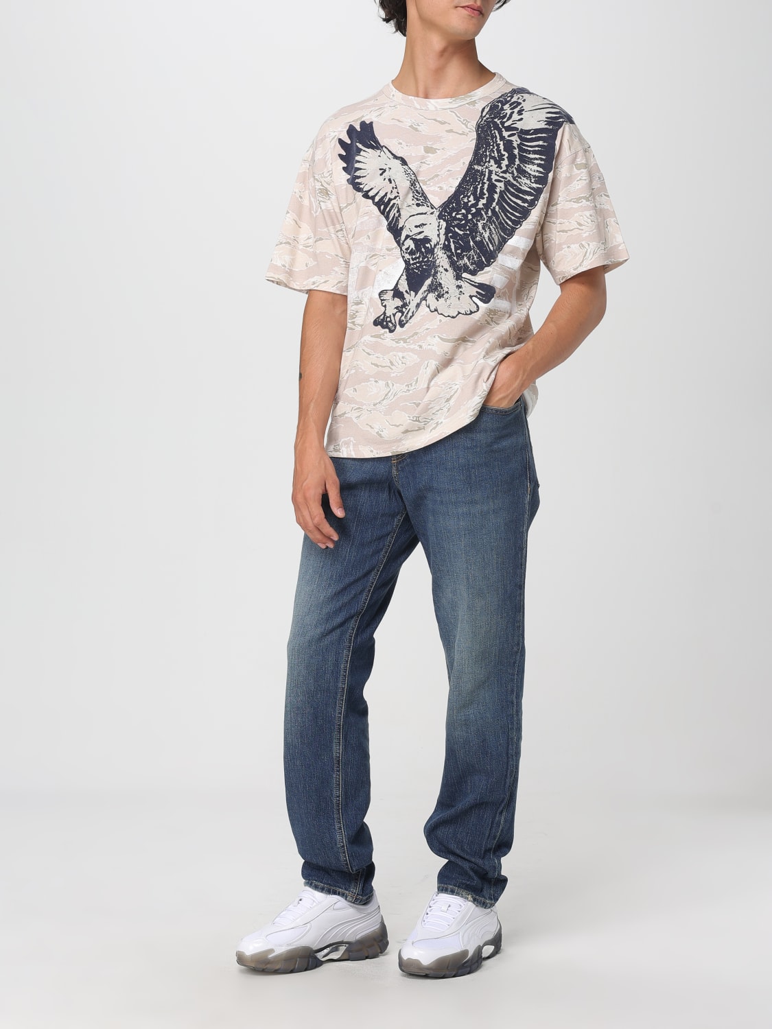 DIESEL JEANS: Jeans herren Diesel, Blau - Img 2