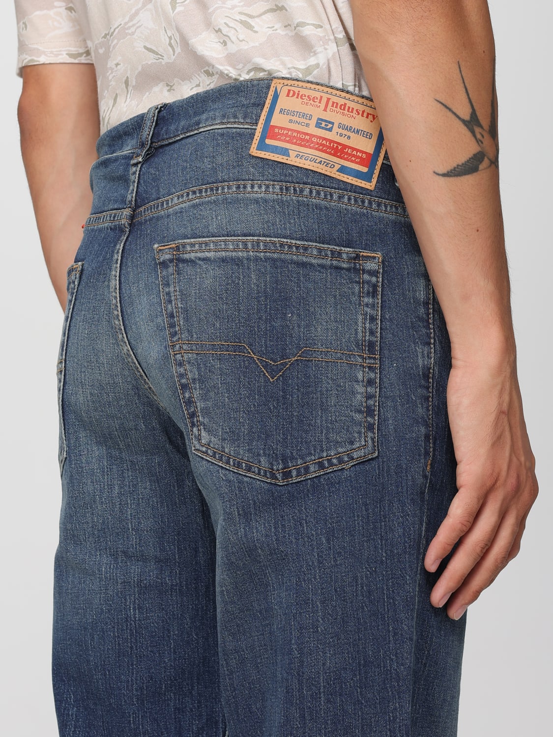 DIESEL JEANS: Jeans herren Diesel, Blau - Img 4