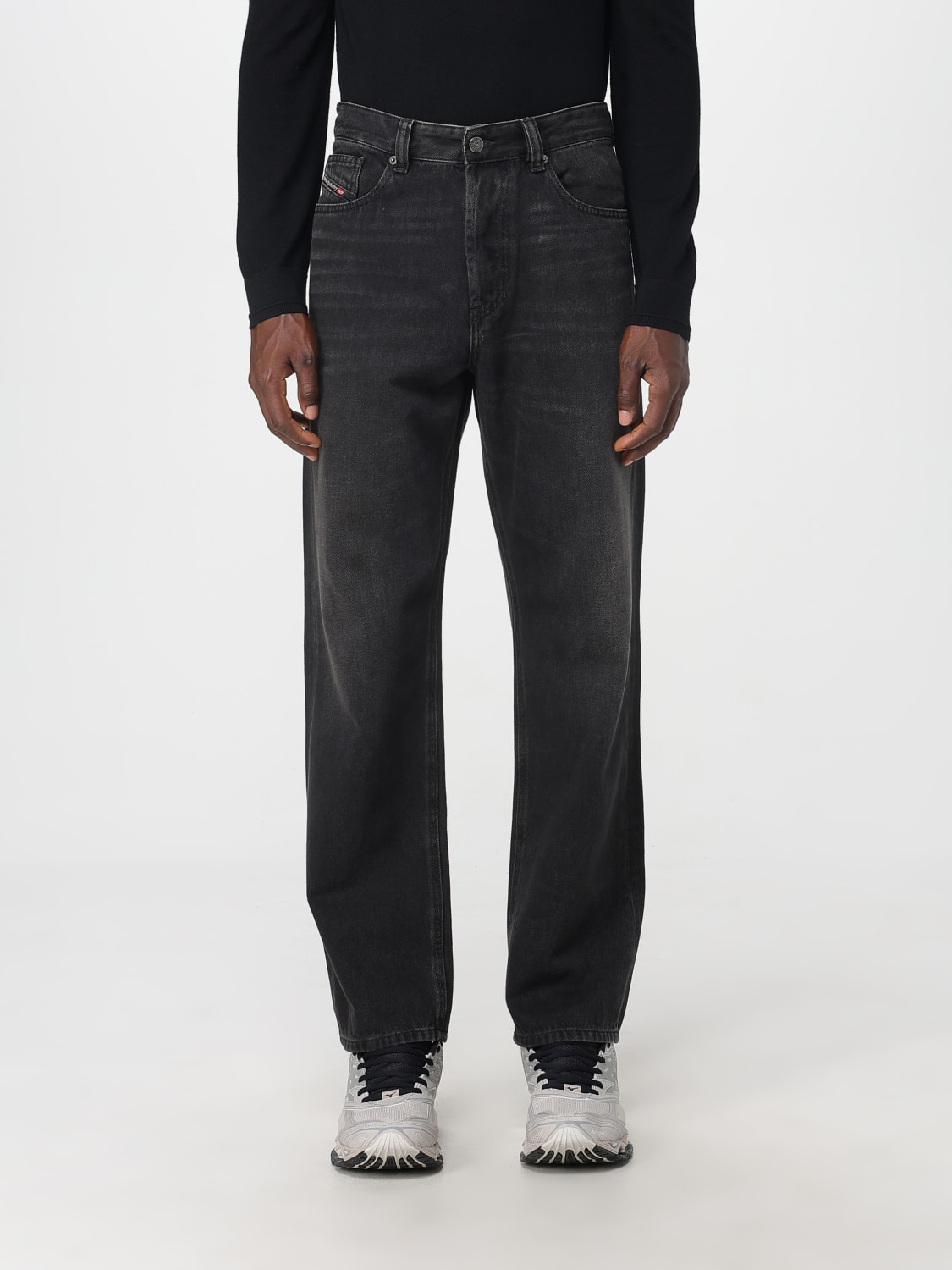 DIESEL JEANS: Jeans men Diesel, Black - Img 1