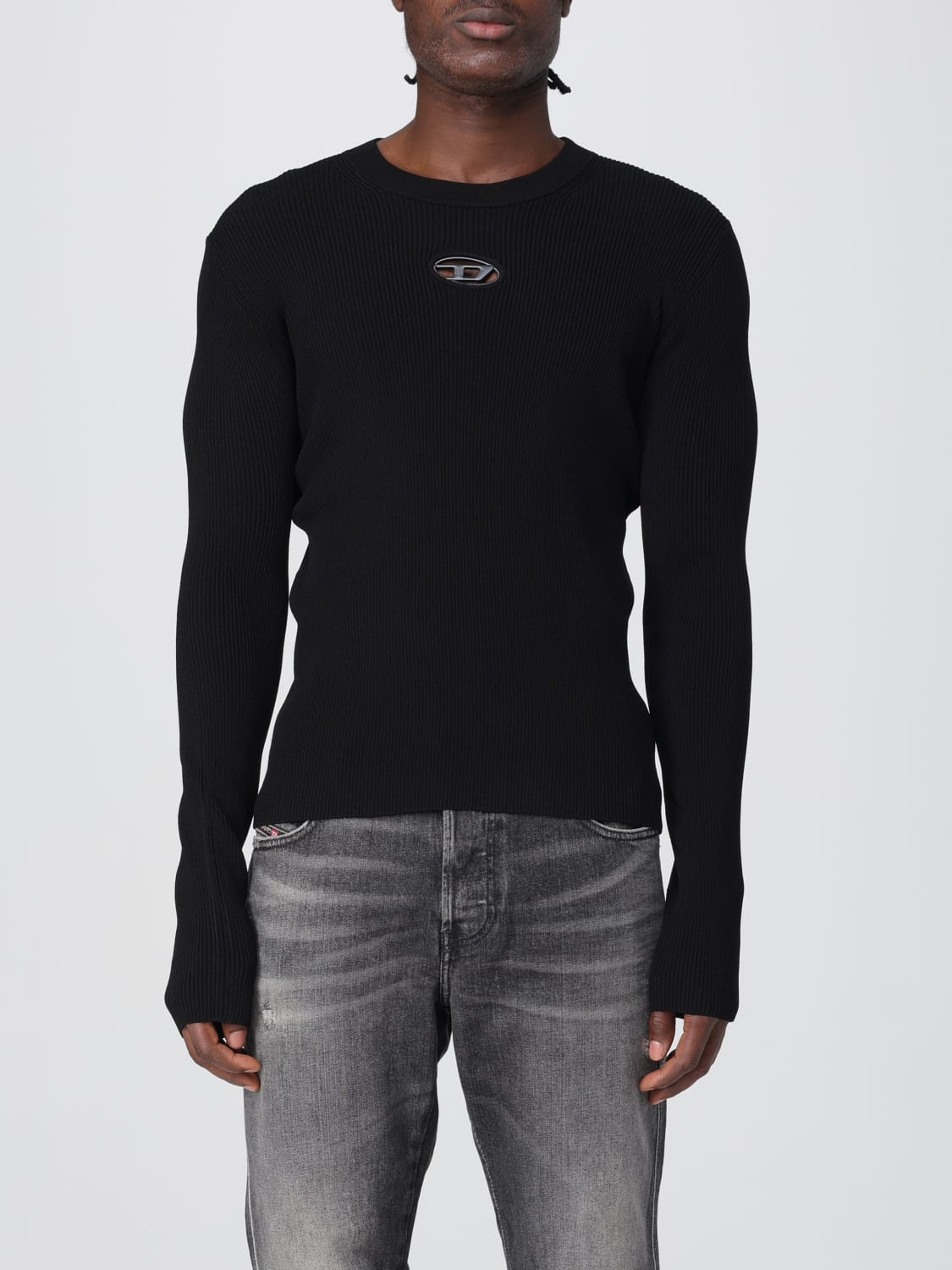 DIESEL SWEATER: Sweater men Diesel, Black - Img 1