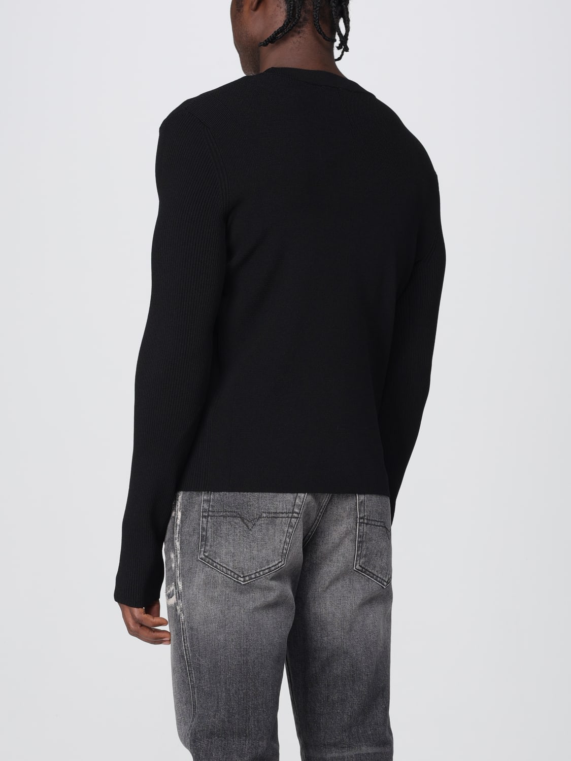 DIESEL SWEATER: Sweater men Diesel, Black - Img 3