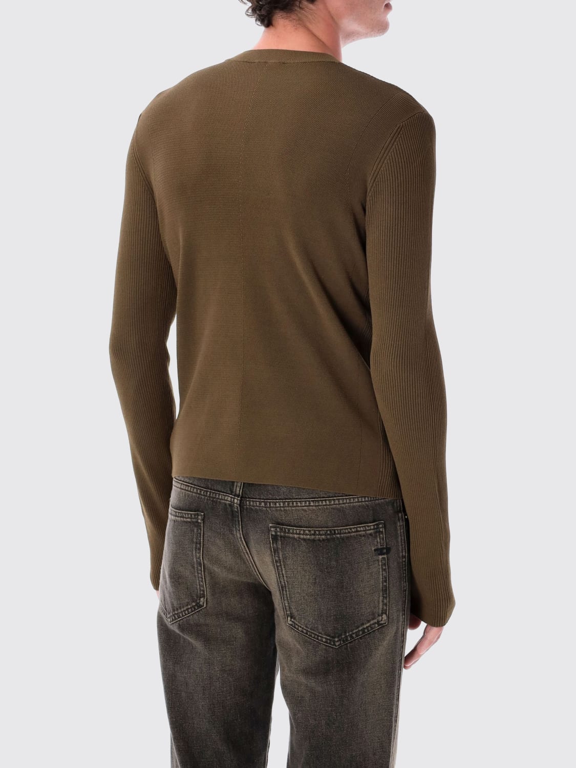 DIESEL SWEATER: Sweater men Diesel, Military - Img 2