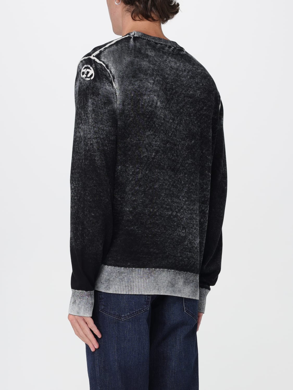 DIESEL PULLOVER: Pullover herren Diesel, Schwarz - Img 2