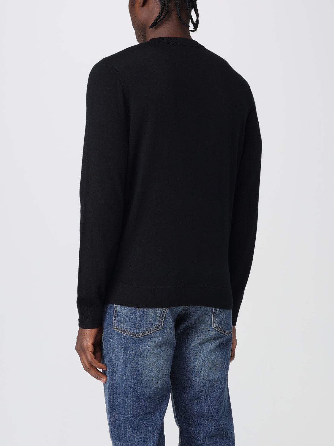 DIESEL SWEATER: Sweater men Diesel, Black - Img 2