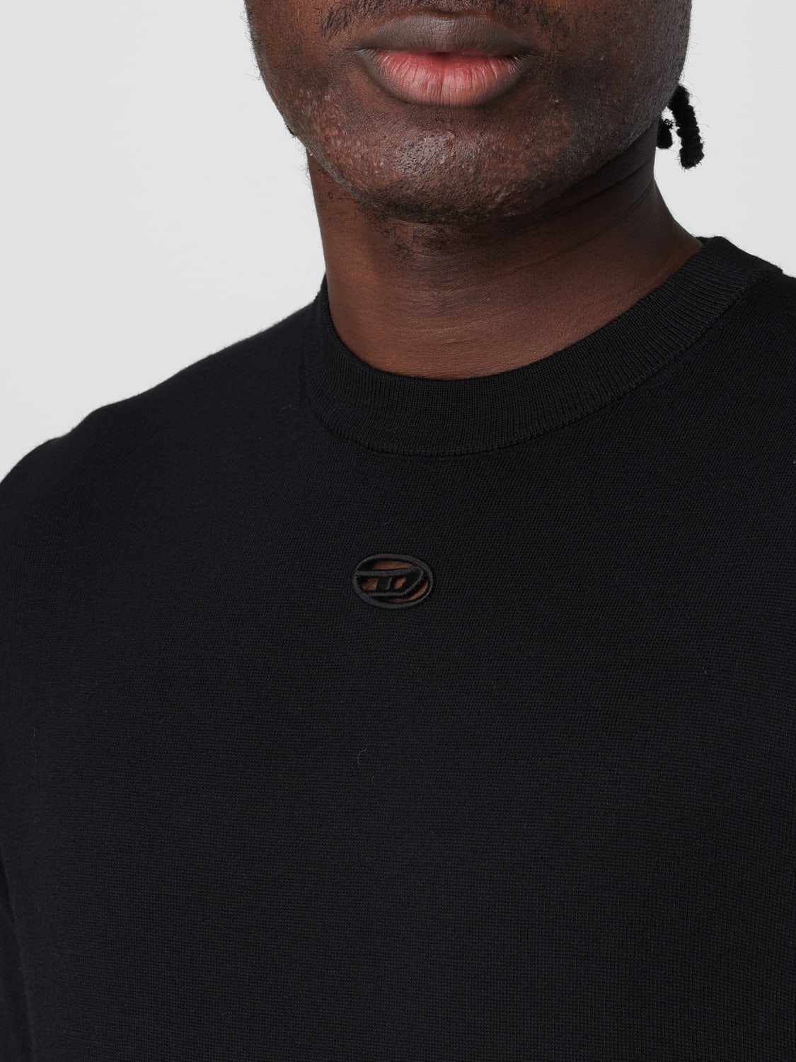 DIESEL SWEATER: Sweater men Diesel, Black - Img 3