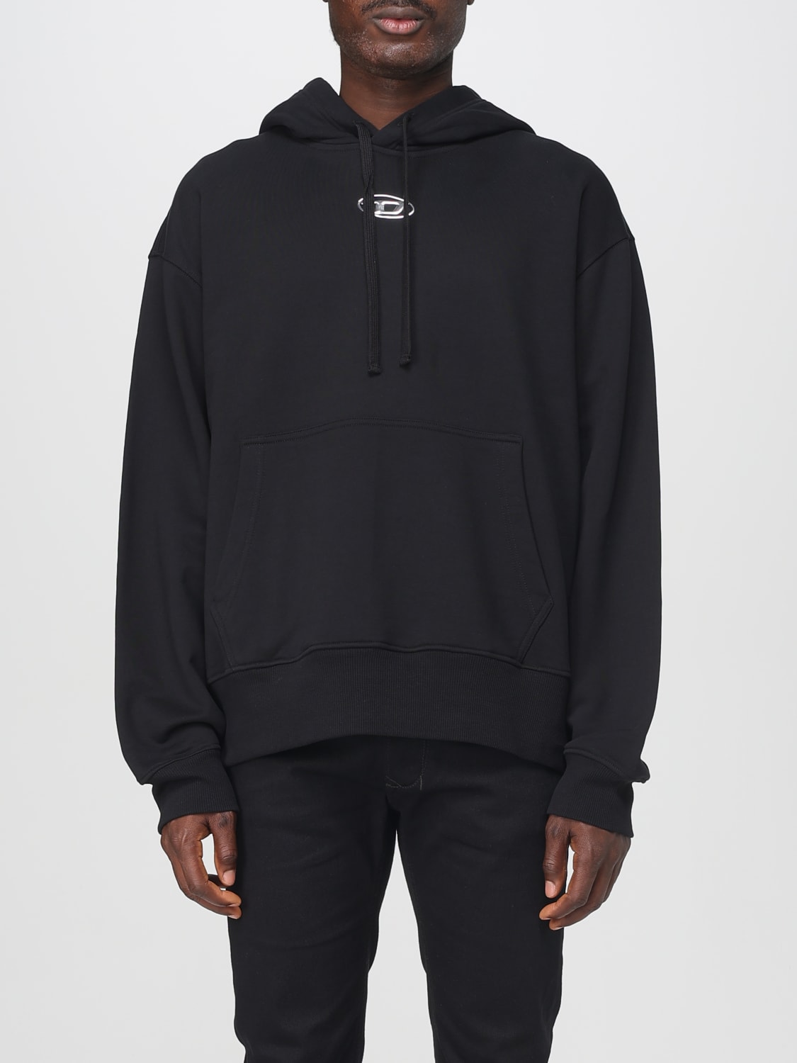 DIESEL SWEATSHIRT: Sweatshirt men Diesel, Black - Img 1