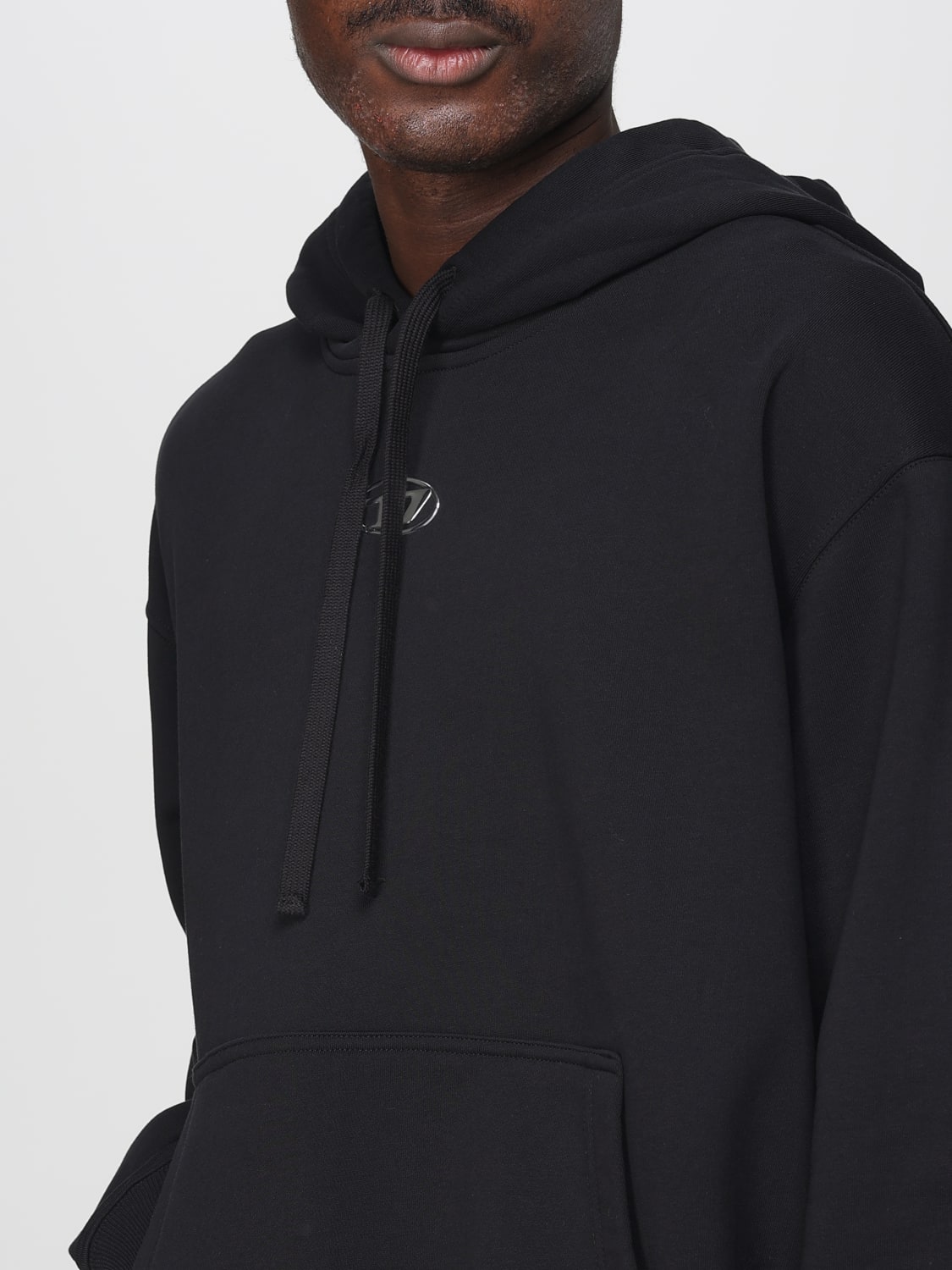 DIESEL SWEATSHIRT: Sweatshirt men Diesel, Black - Img 3