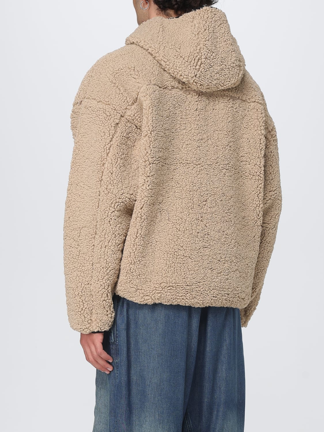 DIESEL SWEATSHIRT: Jacket men Diesel, Green - Img 3