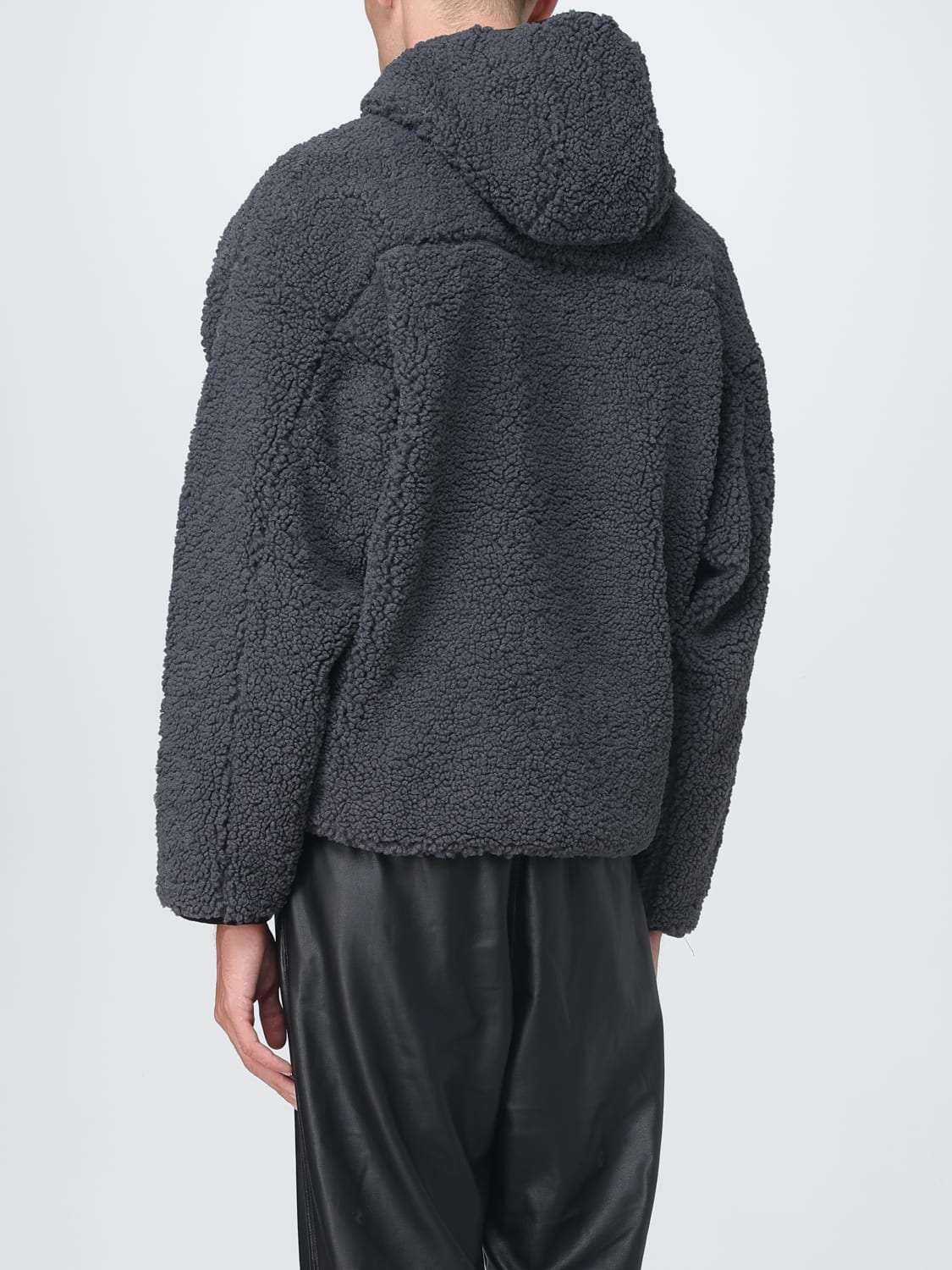 DIESEL SWEATSHIRT: Jacket men Diesel, Charcoal - Img 3