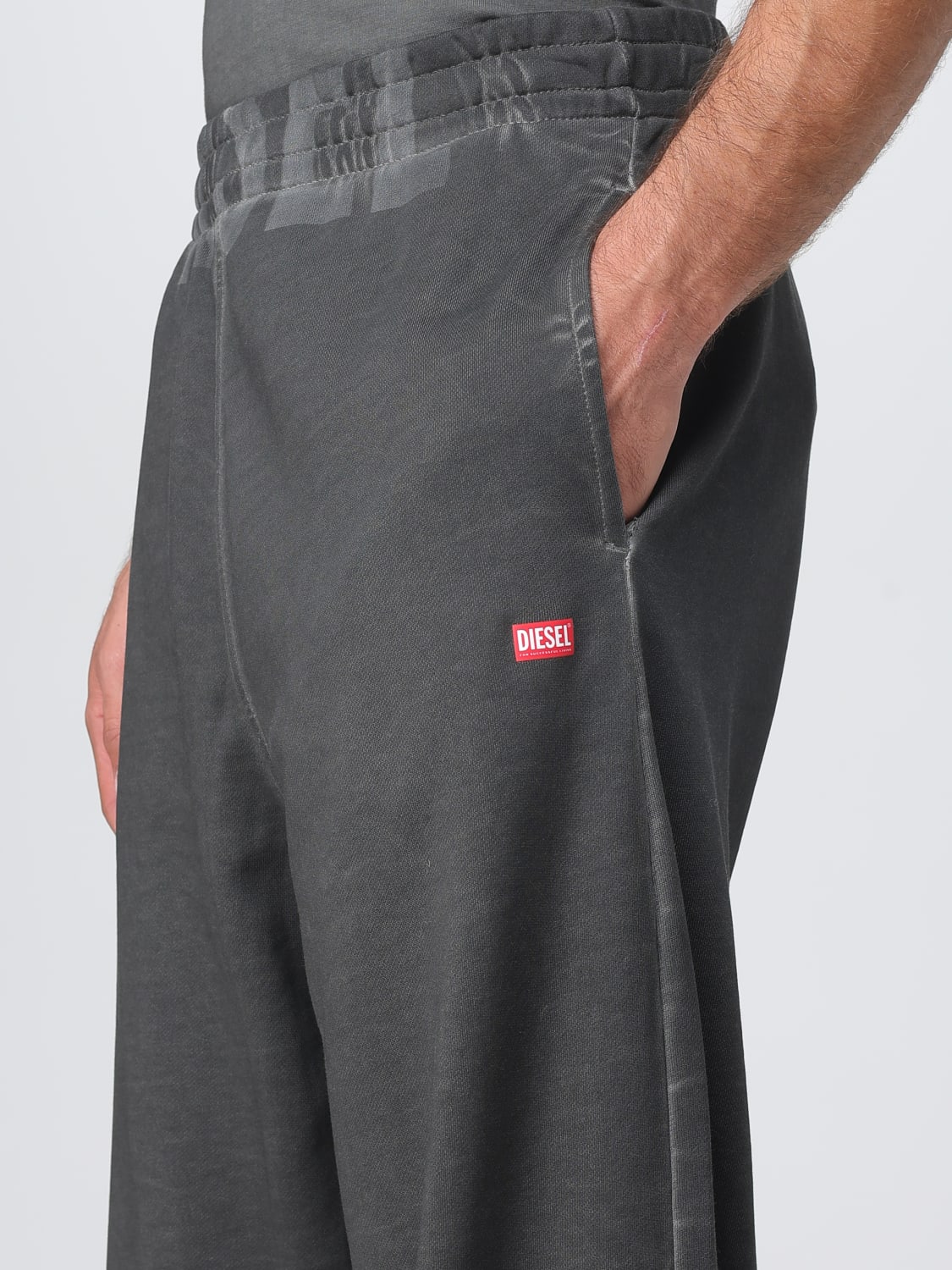 DIESEL PANTALONES: Pantalón hombre Diesel, Negro - Img 3