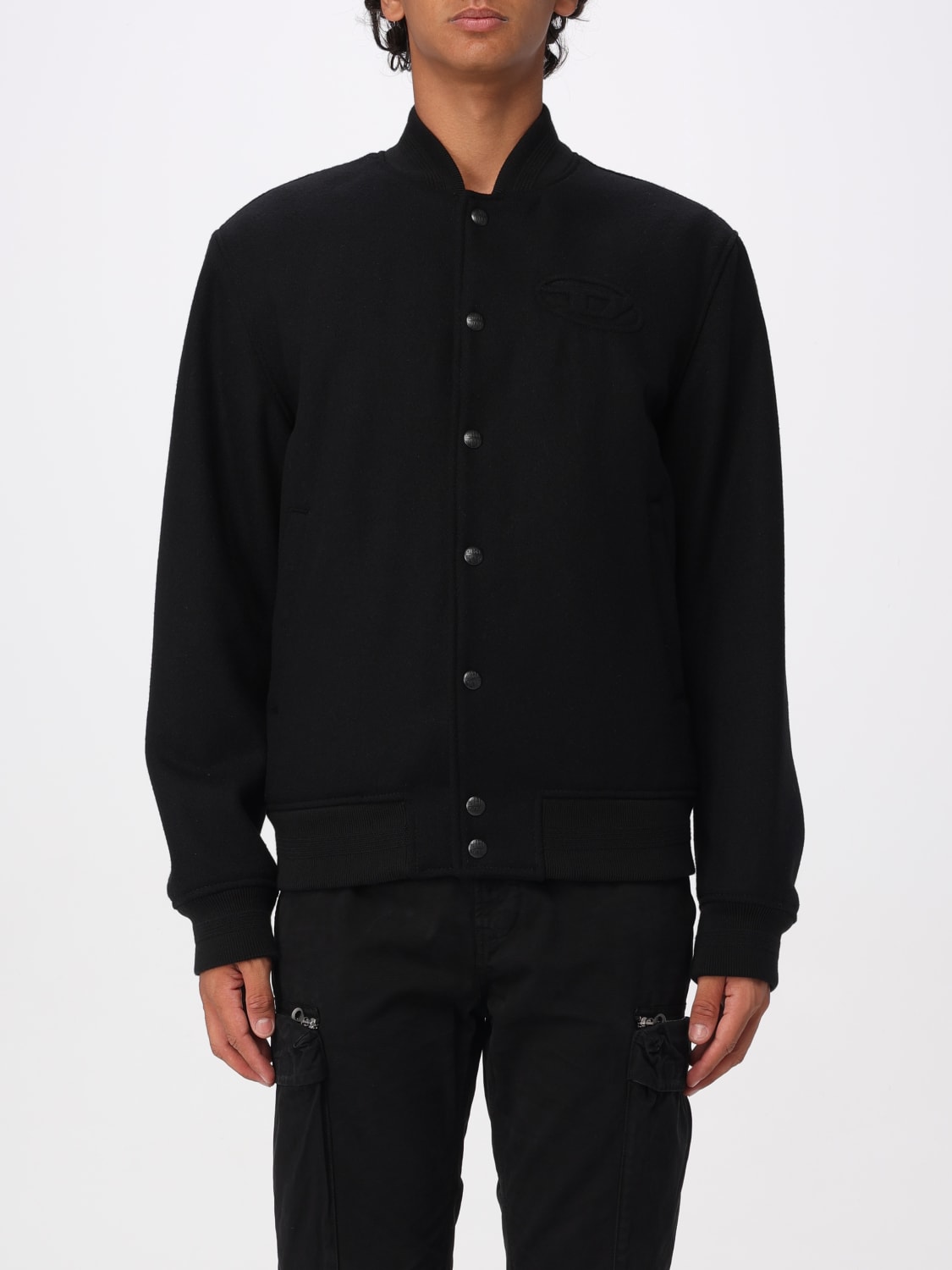 DIESEL JACKET: Jacket men Diesel, Black - Img 1