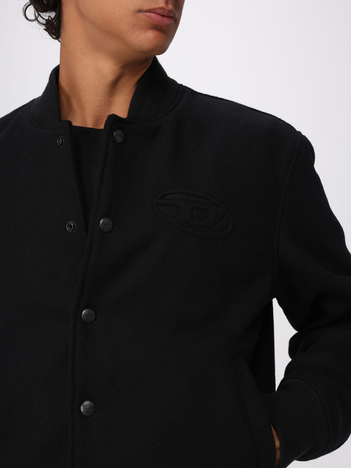 DIESEL JACKET: Jacket men Diesel, Black - Img 5