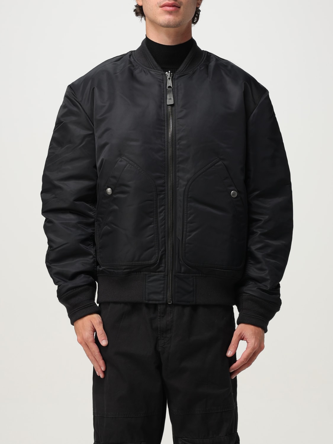 DIESEL JACKET: Jacket men Diesel, Black - Img 1