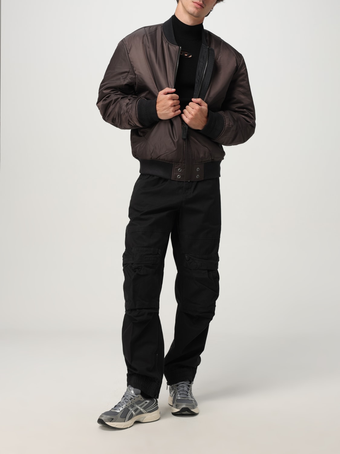 DIESEL JACKET: Jacket men Diesel, Black - Img 2