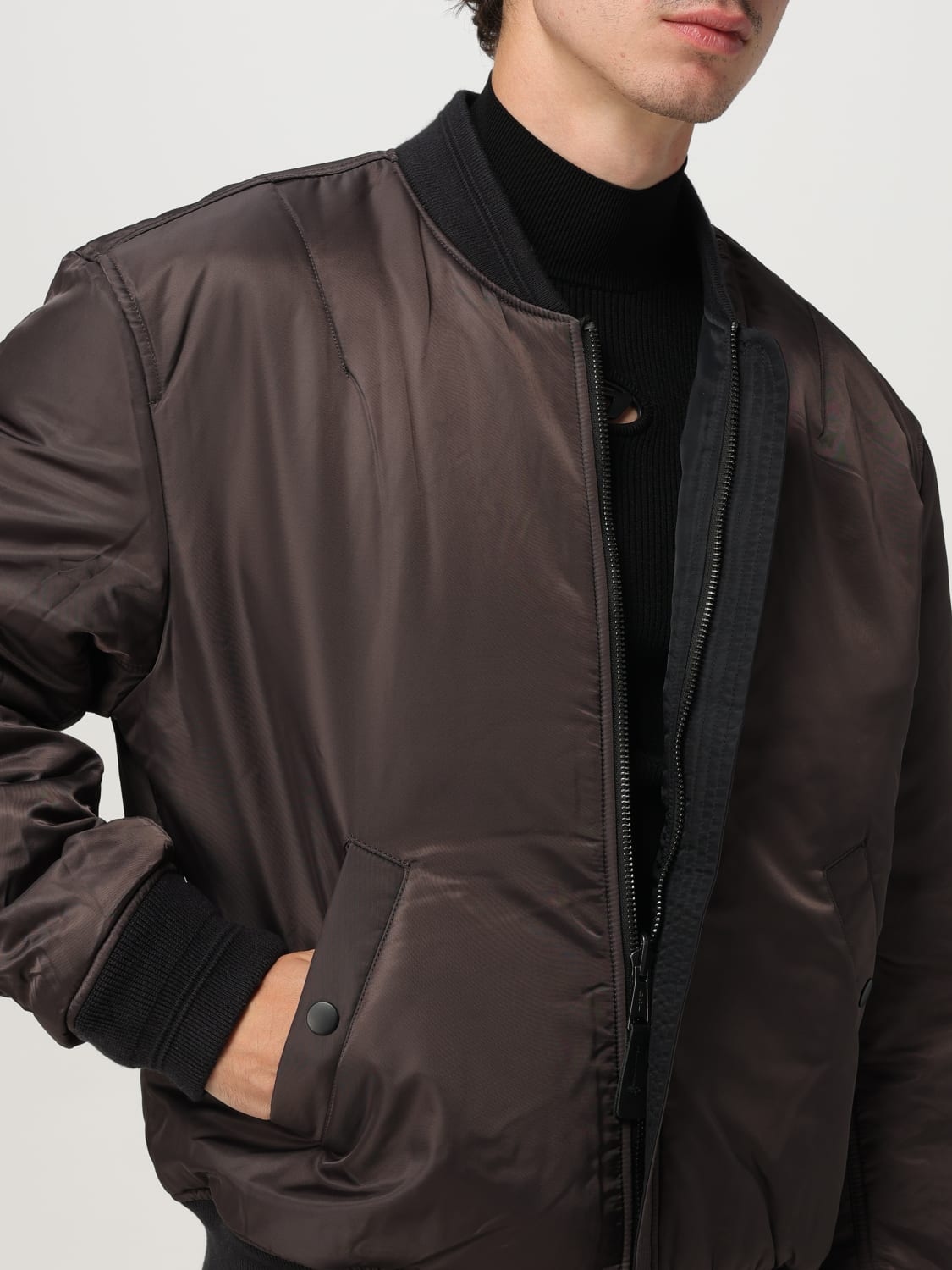 DIESEL JACKET: Jacket men Diesel, Black - Img 5