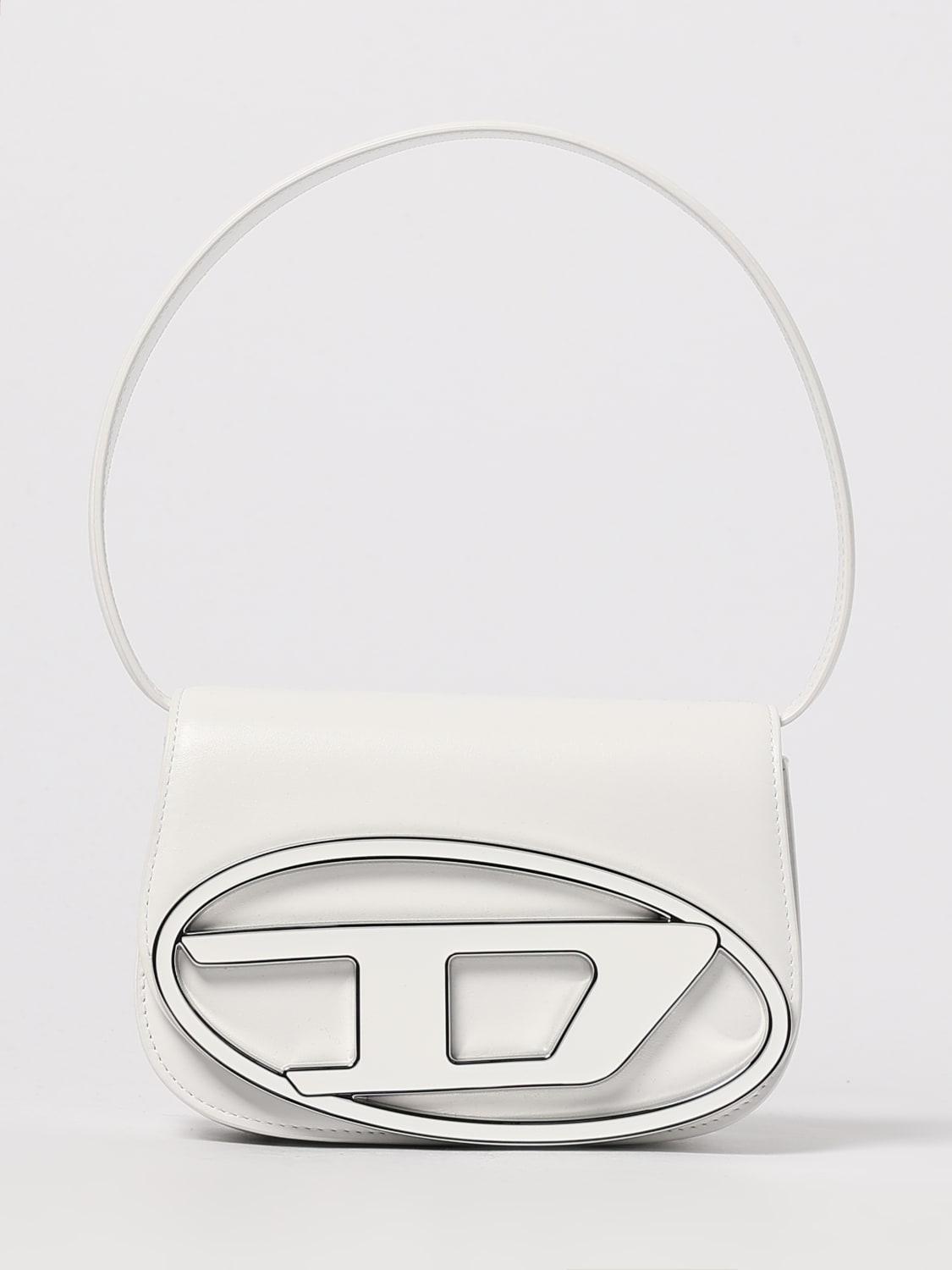 DIESEL MINI BAG: Shoulder bag woman Diesel, White - Img 1