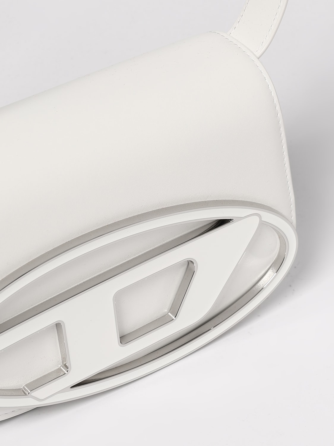 DIESEL MINI BAG: Shoulder bag woman Diesel, White - Img 3