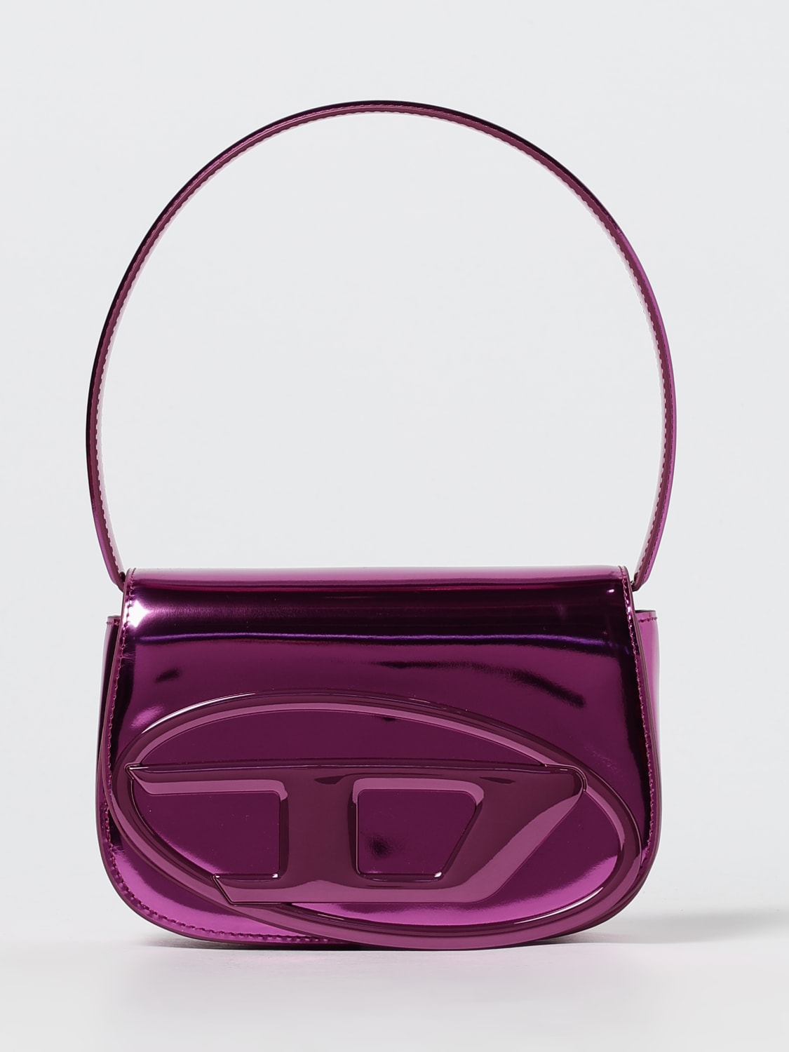 DIESEL MINI BAG: Shoulder bag woman Diesel, Fuchsia - Img 1