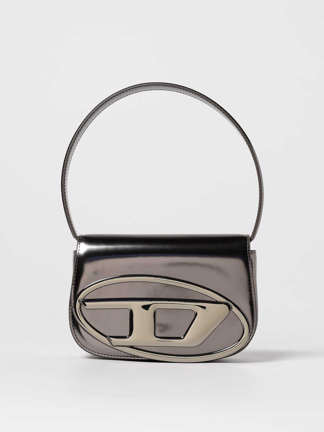 DIESEL MINI BAG: Shoulder bag woman Diesel, Charcoal - Img 1