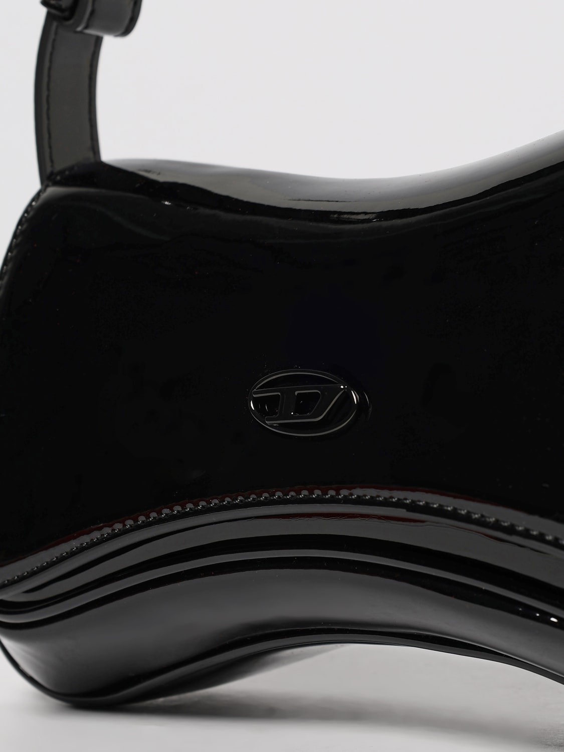 DIESEL SCHULTERTASCHE: Schultertasche damen Diesel, Schwarz - Img 4