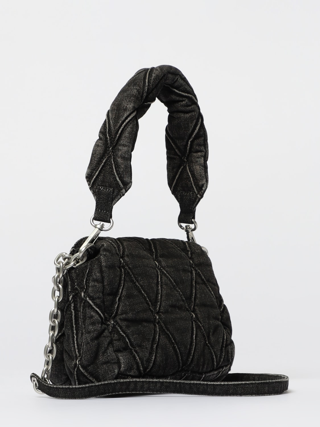 DIESEL MINI BAG: Shoulder bag woman Diesel, Black - Img 2