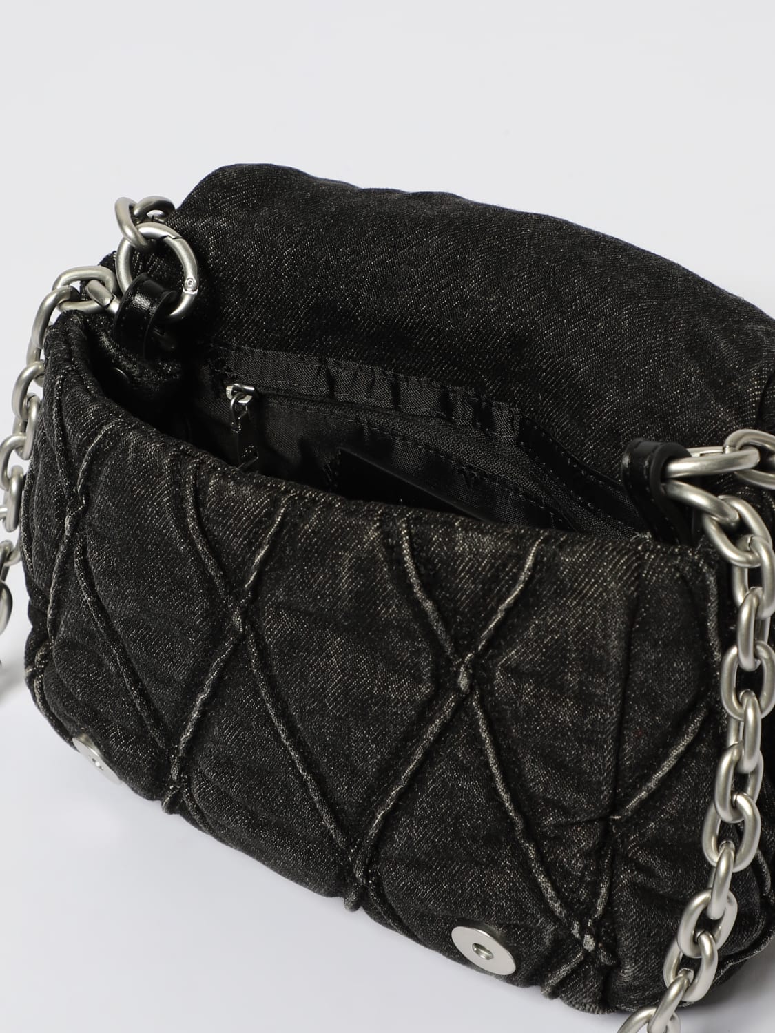DIESEL MINI BAG: Shoulder bag woman Diesel, Black - Img 3