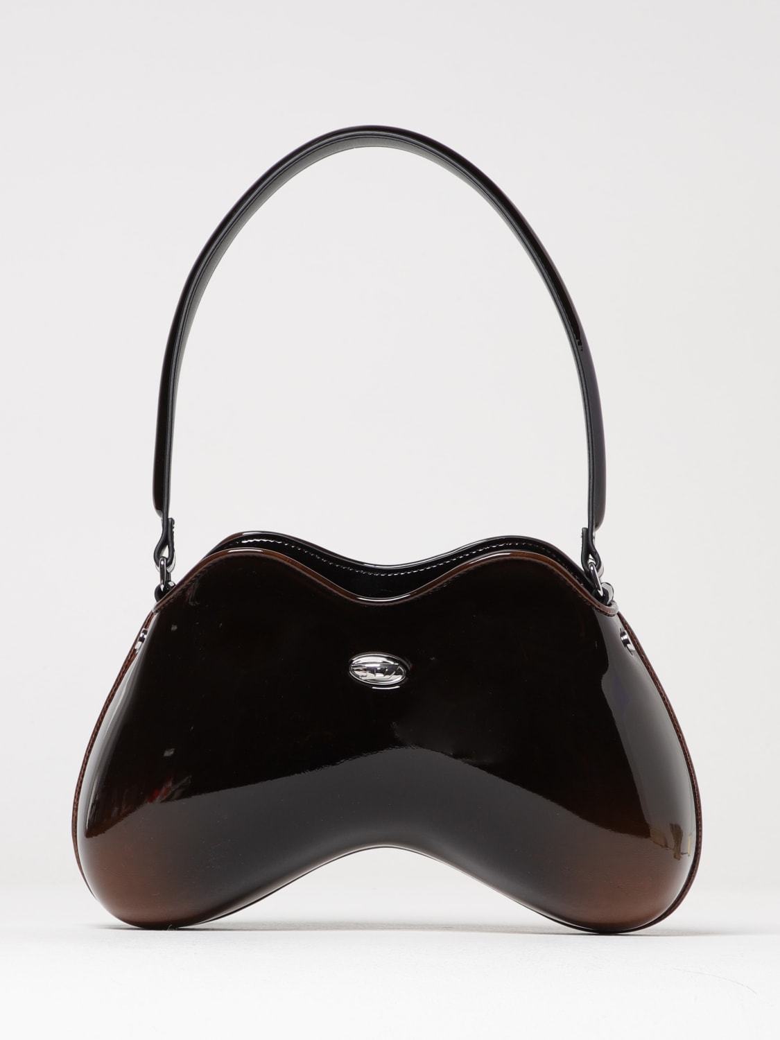 DIESEL SHOULDER BAG: Shoulder bag woman Diesel, Brown - Img 1