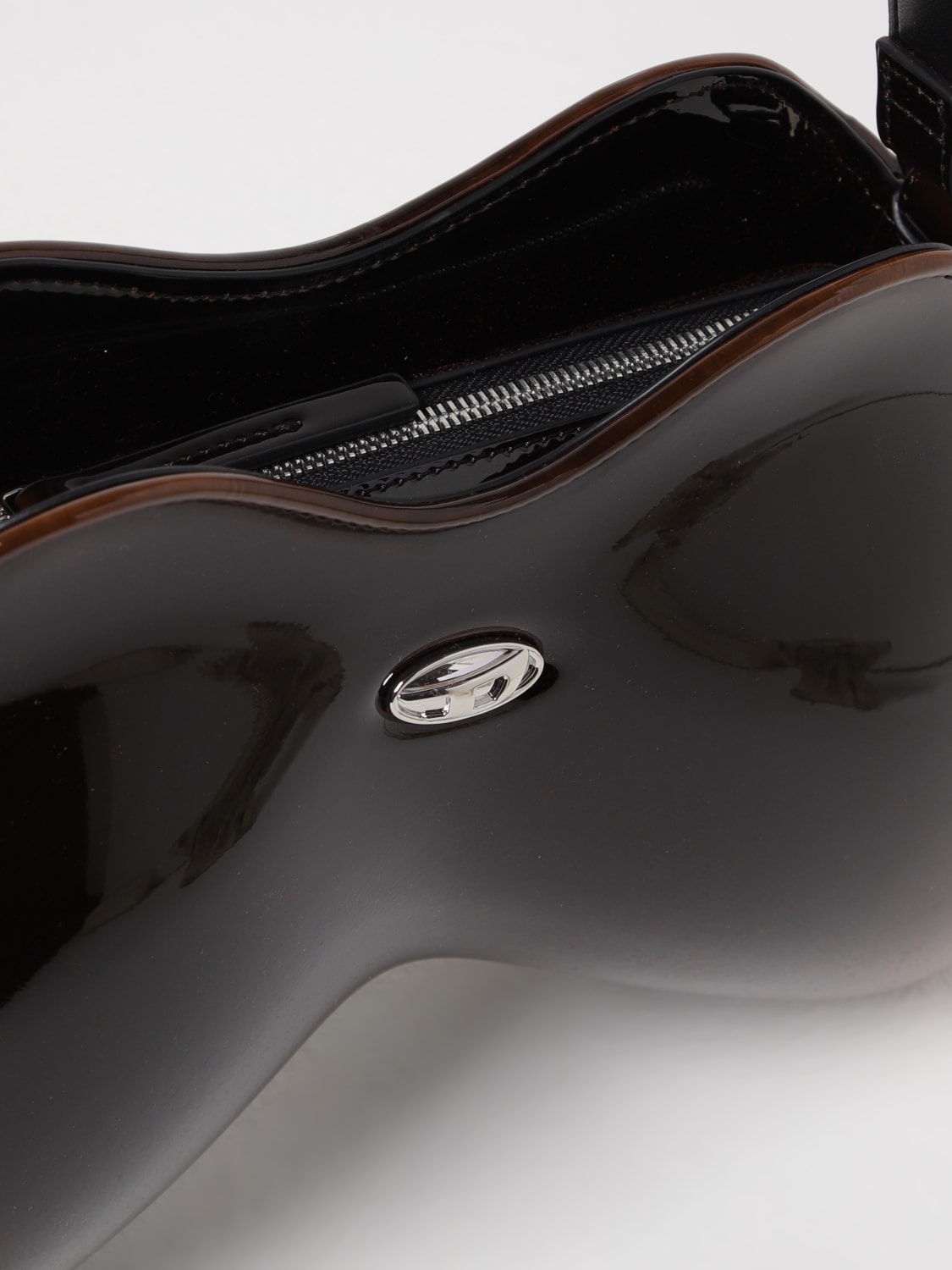 DIESEL SHOULDER BAG: Shoulder bag woman Diesel, Brown - Img 3