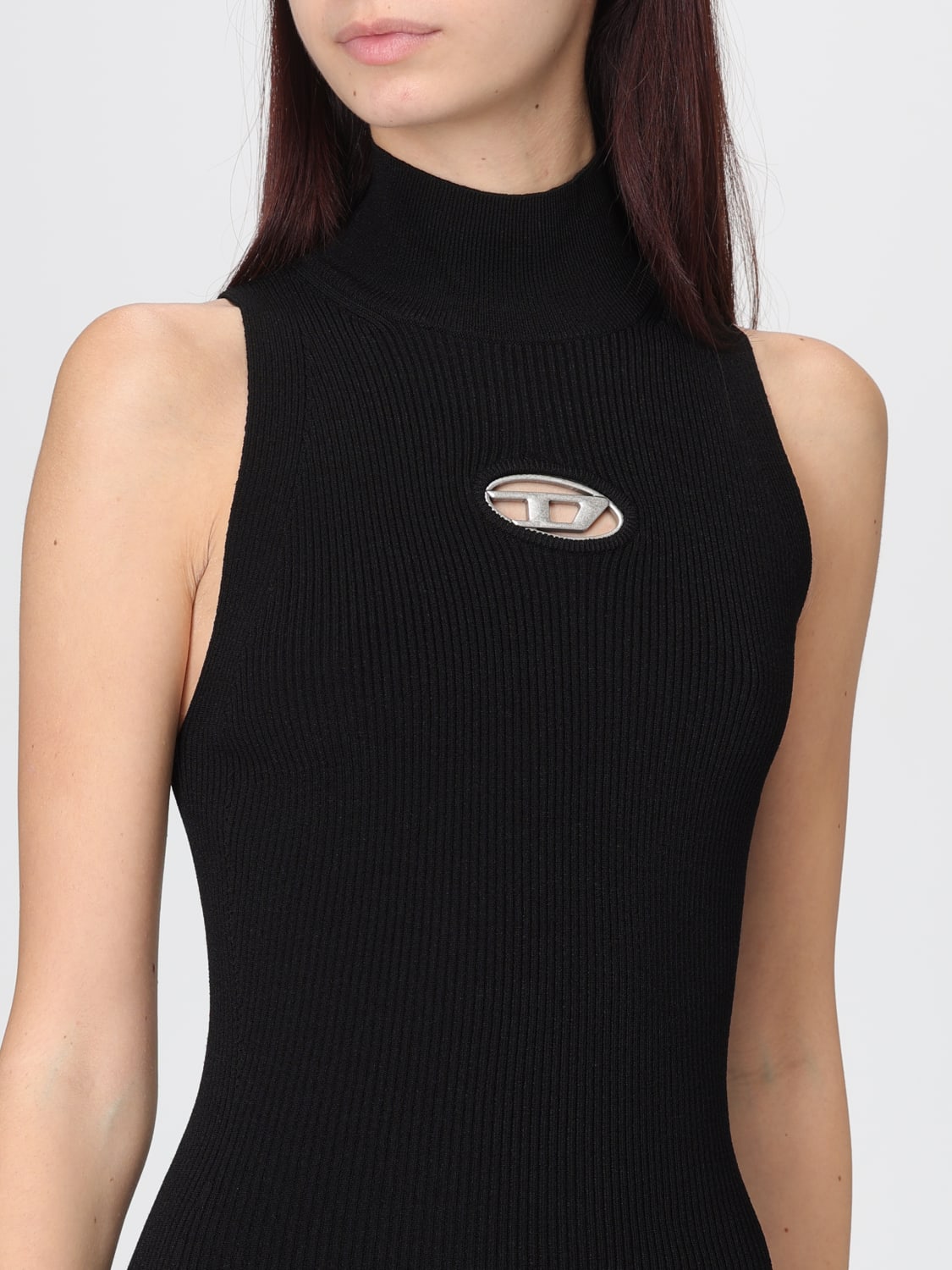 DIESEL DRESS: Dress woman Diesel, Black - Img 3