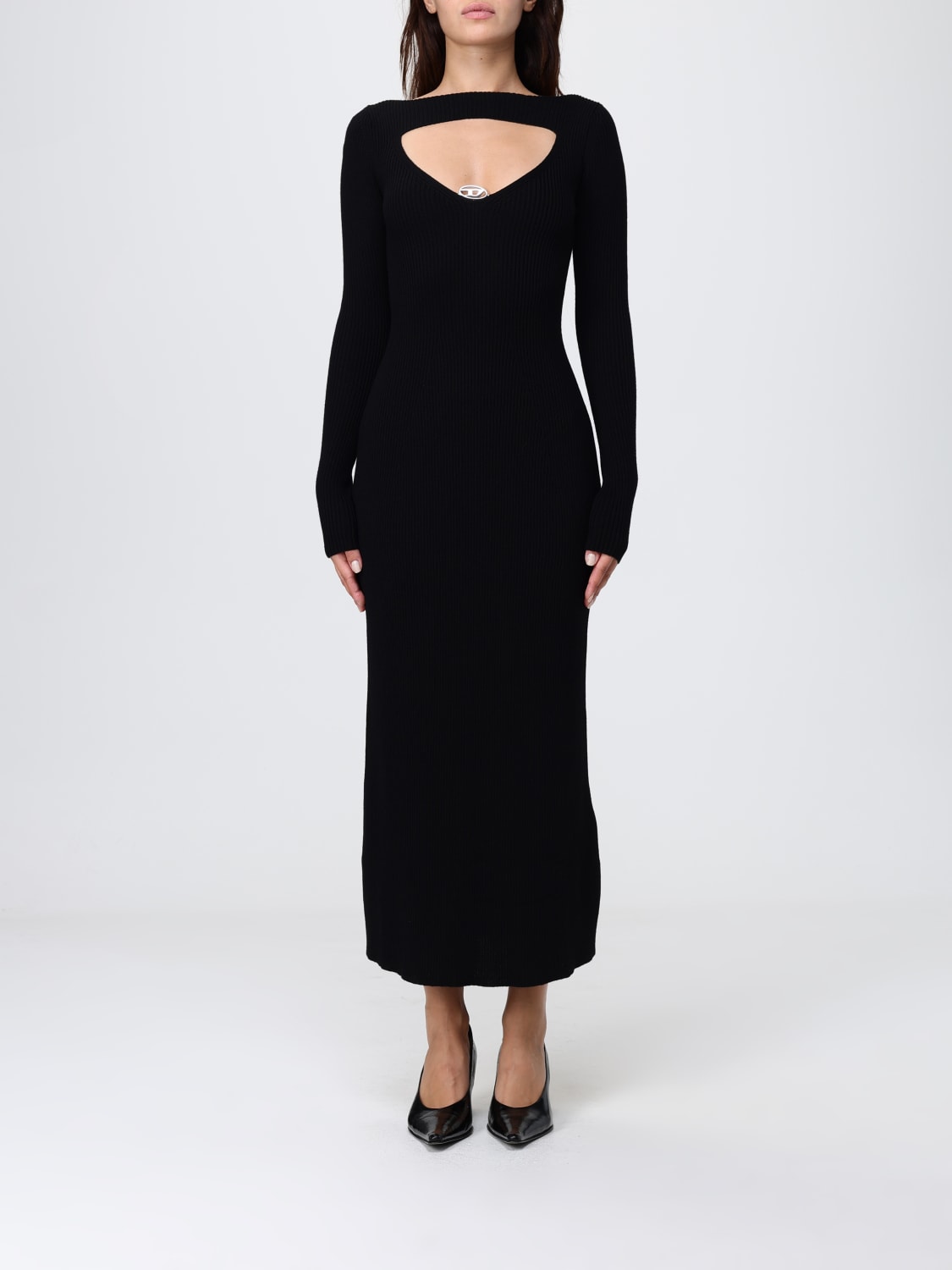 DIESEL KLEID: Kleider damen Diesel, Schwarz - Img 1