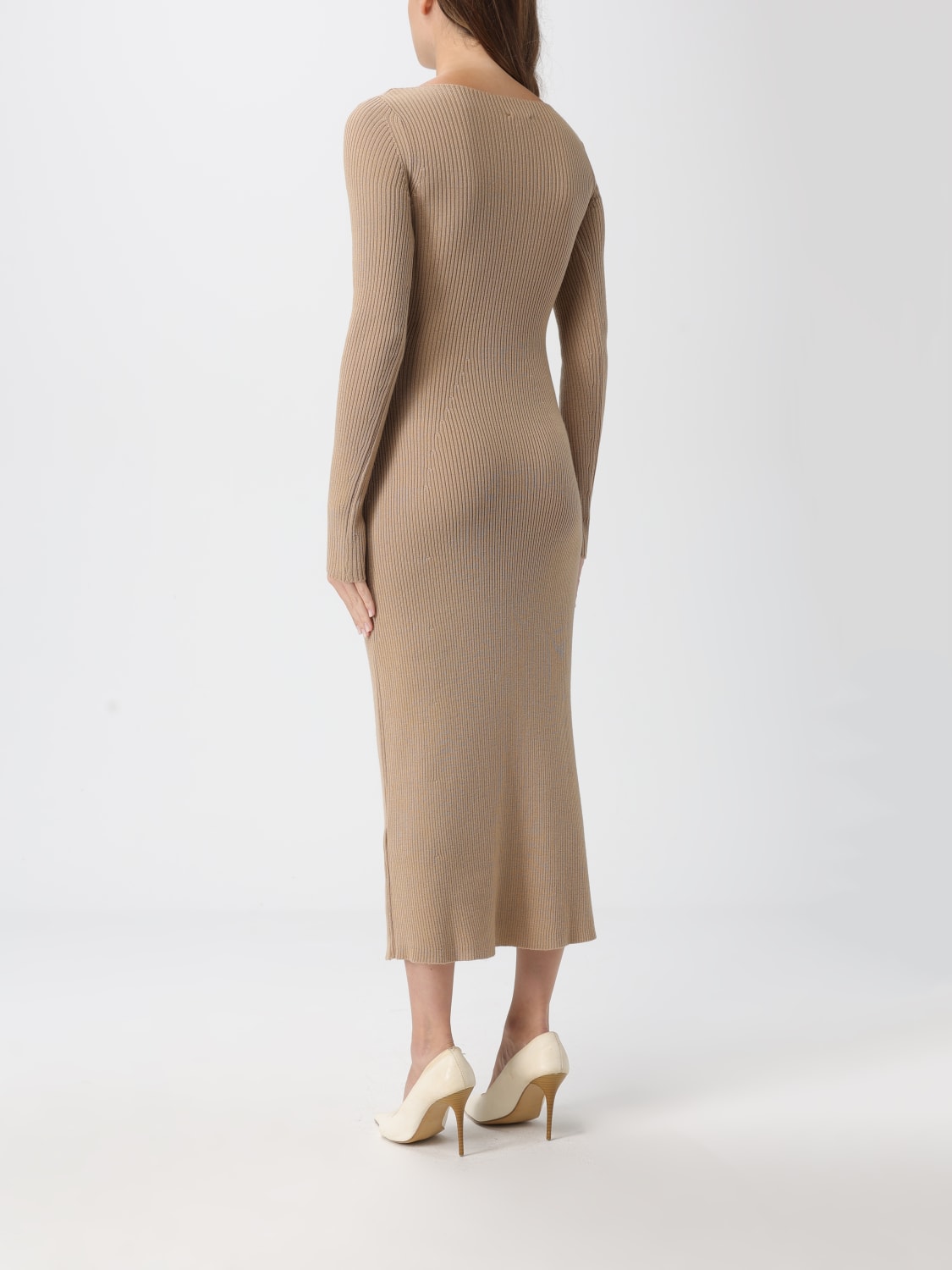 DIESEL DRESS: Dress woman Diesel, Brown - Img 2