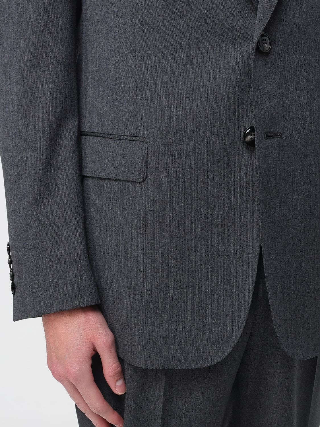 GIORGIO ARMANI SUIT: Suit men Giorgio Armani, Grey - Img 5