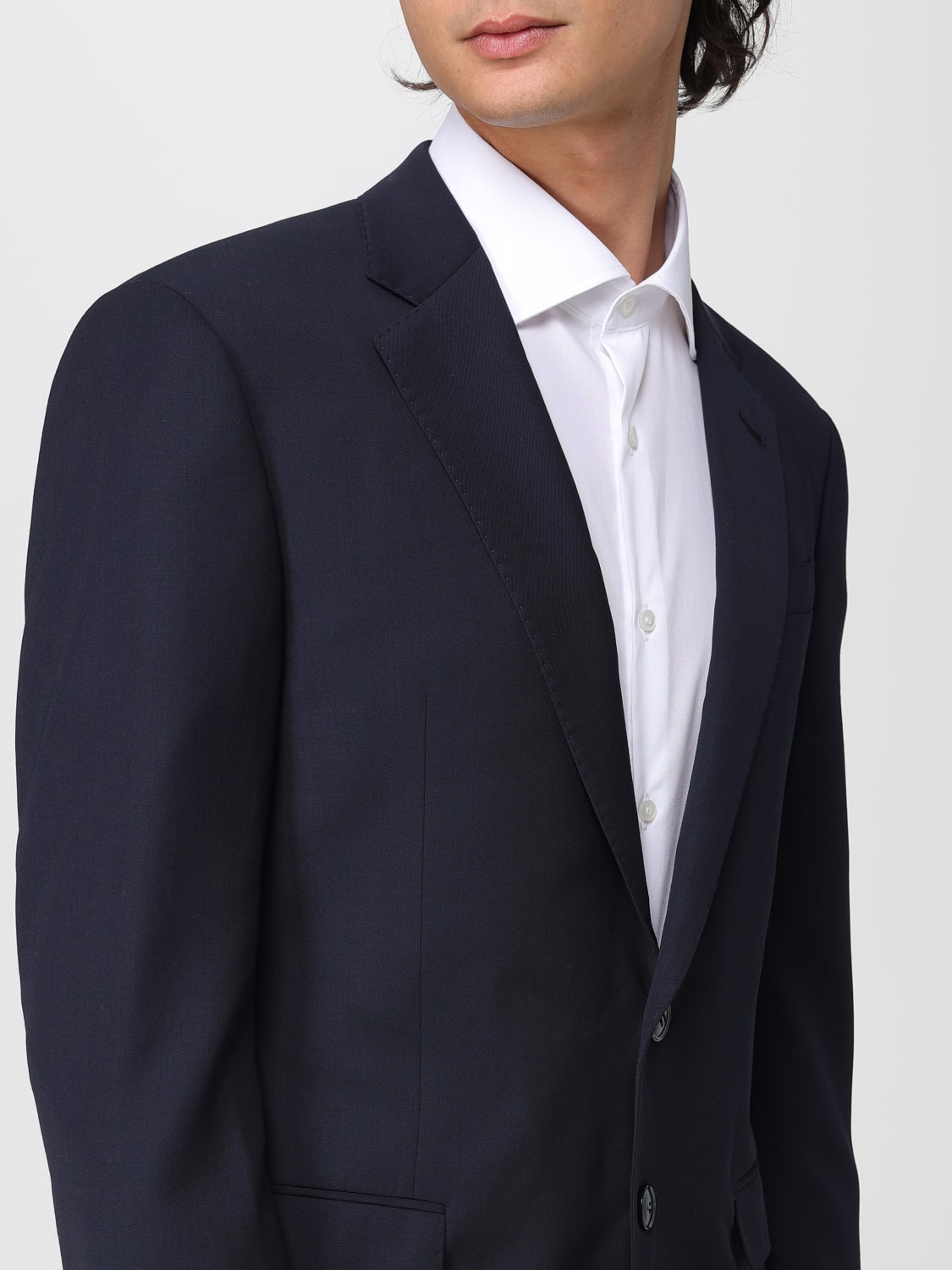 GIORGIO ARMANI SUIT: Suit men Giorgio Armani, Navy - Img 5