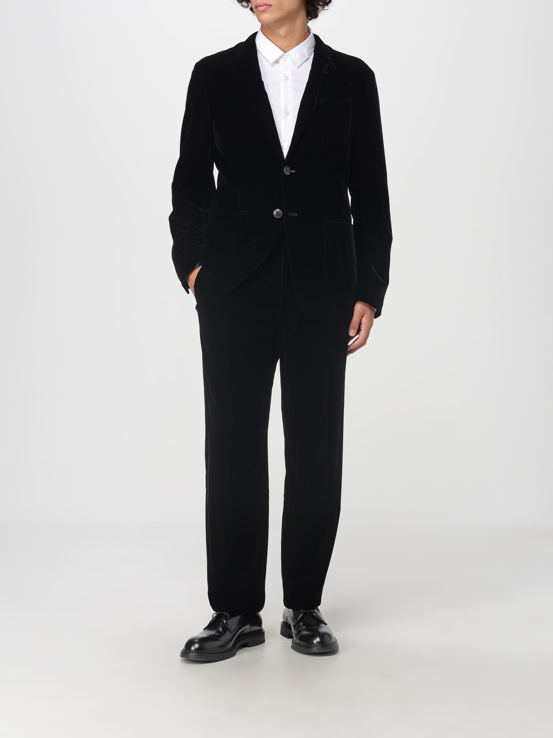 GIORGIO ARMANI JACKET: Blazer men Giorgio Armani, Black - Img 2