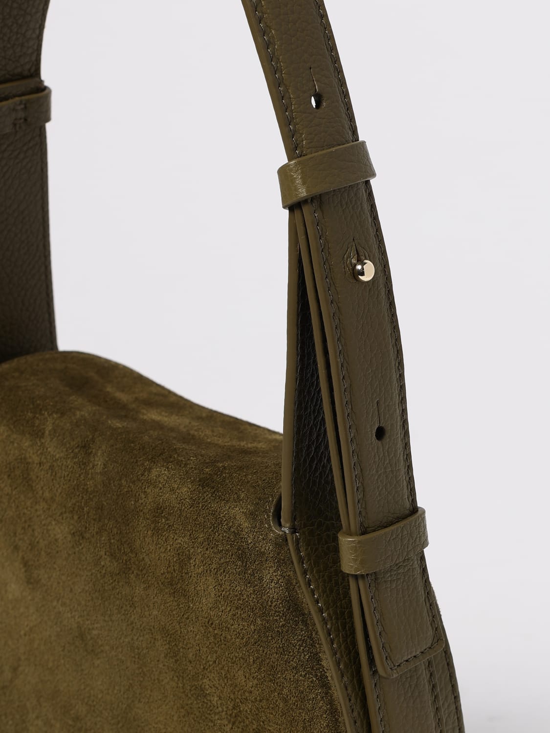 GIORGIO ARMANI SHOULDER BAG: Shoulder bag woman Giorgio Armani, Kaki - Img 5